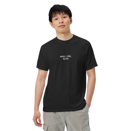 Unisex garment-dyed heavyweight t-shirt