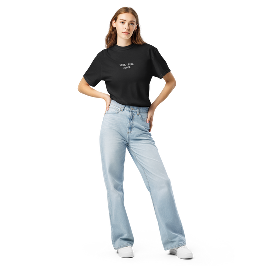 Unisex garment-dyed heavyweight t-shirt