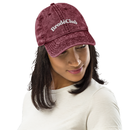 Vintage Cotton Twill Cap